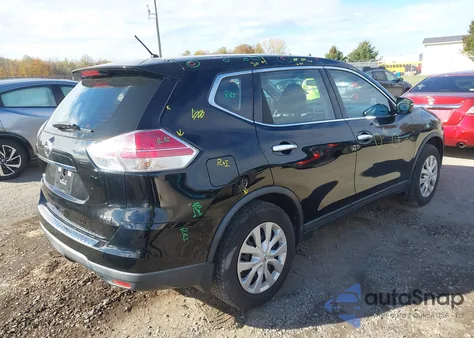 2015 Nissan Rogue S z USA, uszkodzony, nr VIN KNMAT2MV0FP509051